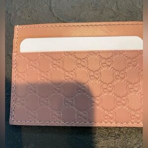NEW Gucci Monogram Card Case